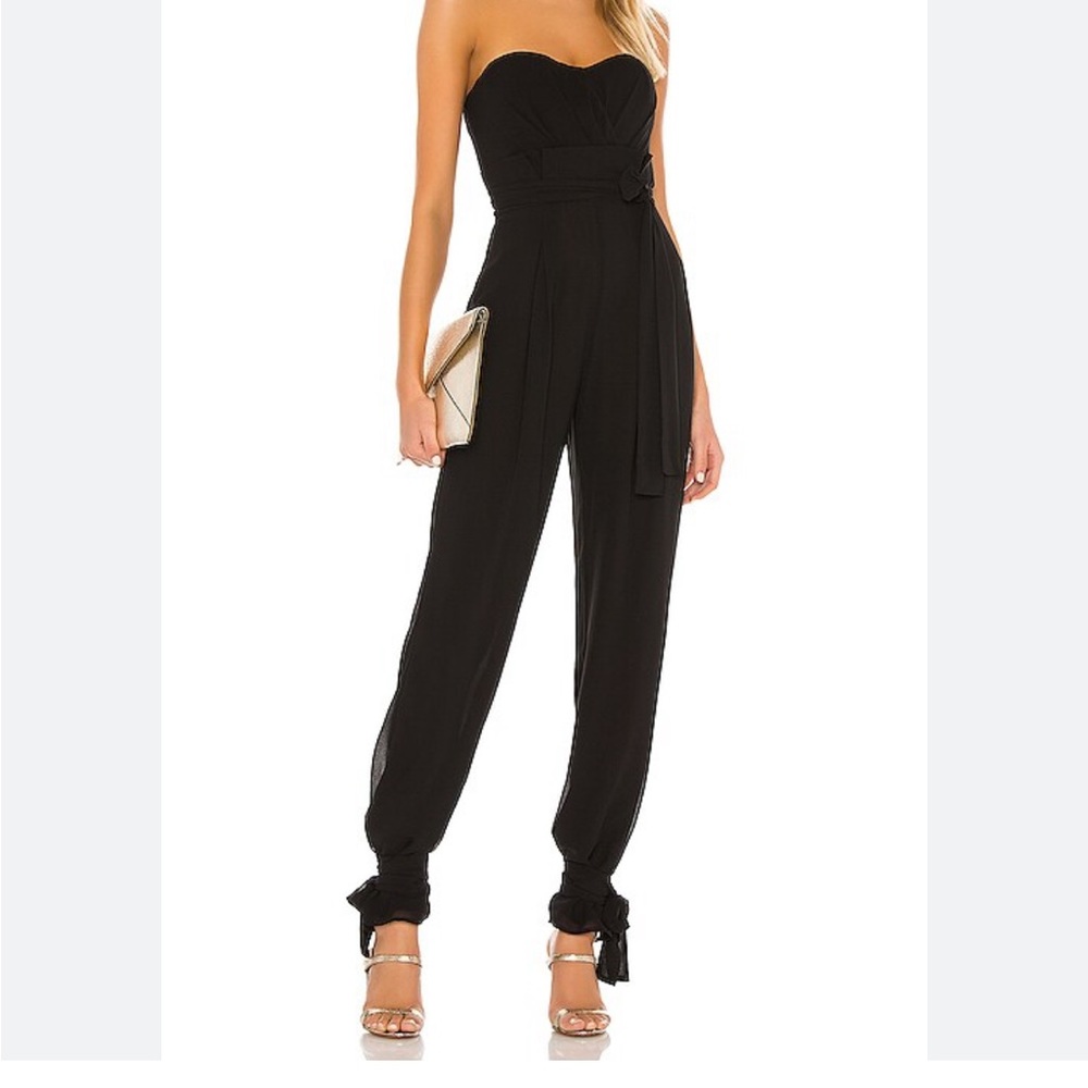 x REVOLVE Gwendolyn Jumpsuit in Black
Michael Costello XXS